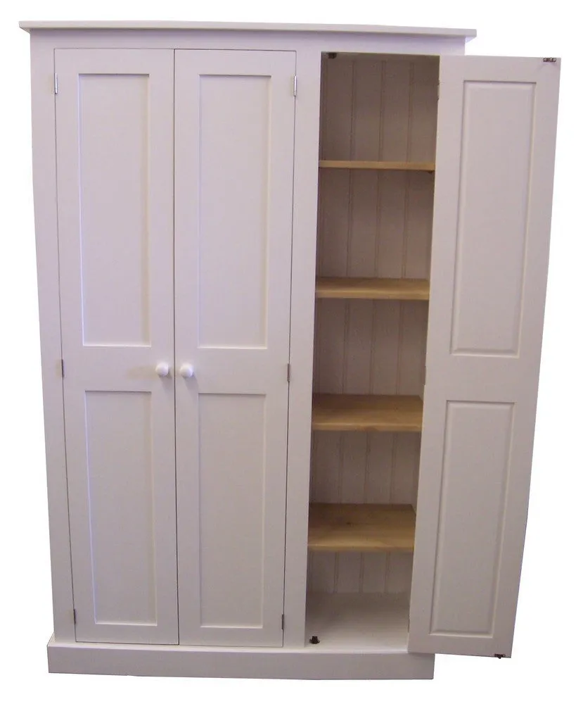 **3 Door Hall, Utility Room, Toys, Cloak Room Coat & Shoe OPTION 1 with Extra Top Box Storage Cupboard (35 cm deep)