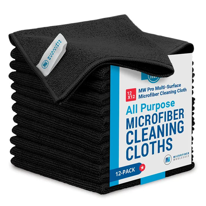 48 Pack of 12”x12” MW Pro Multi-Surface Microfiber Cleaning Cloth