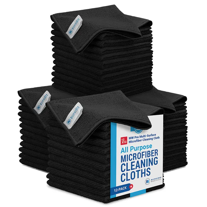 48 Pack of 12”x12” MW Pro Multi-Surface Microfiber Cleaning Cloth