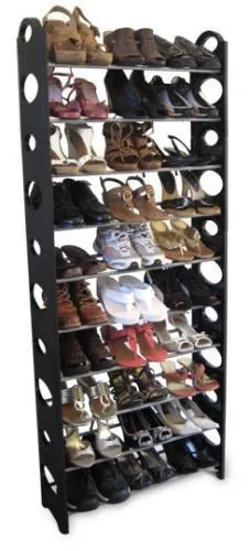 50 30 12 & 6 Pair Free Standing Shoe Tower Rack Organizer, Space Save Shoe Racks