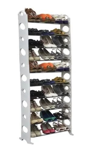 50 30 12 & 6 Pair Free Standing Shoe Tower Rack Organizer, Space Save Shoe Racks