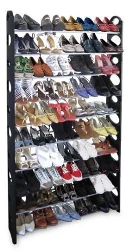 50 30 12 & 6 Pair Free Standing Shoe Tower Rack Organizer, Space Save Shoe Racks