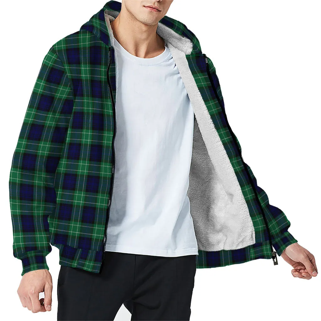 Abercrombie Tartan Sherpa Hoodie