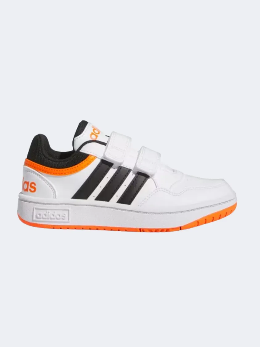 Adidas Hoops 3  Ps Boys Sportswear Shoes White/Black