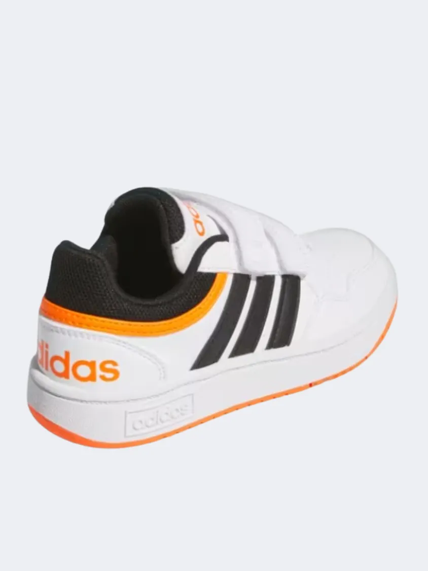 Adidas Hoops 3  Ps Boys Sportswear Shoes White/Black