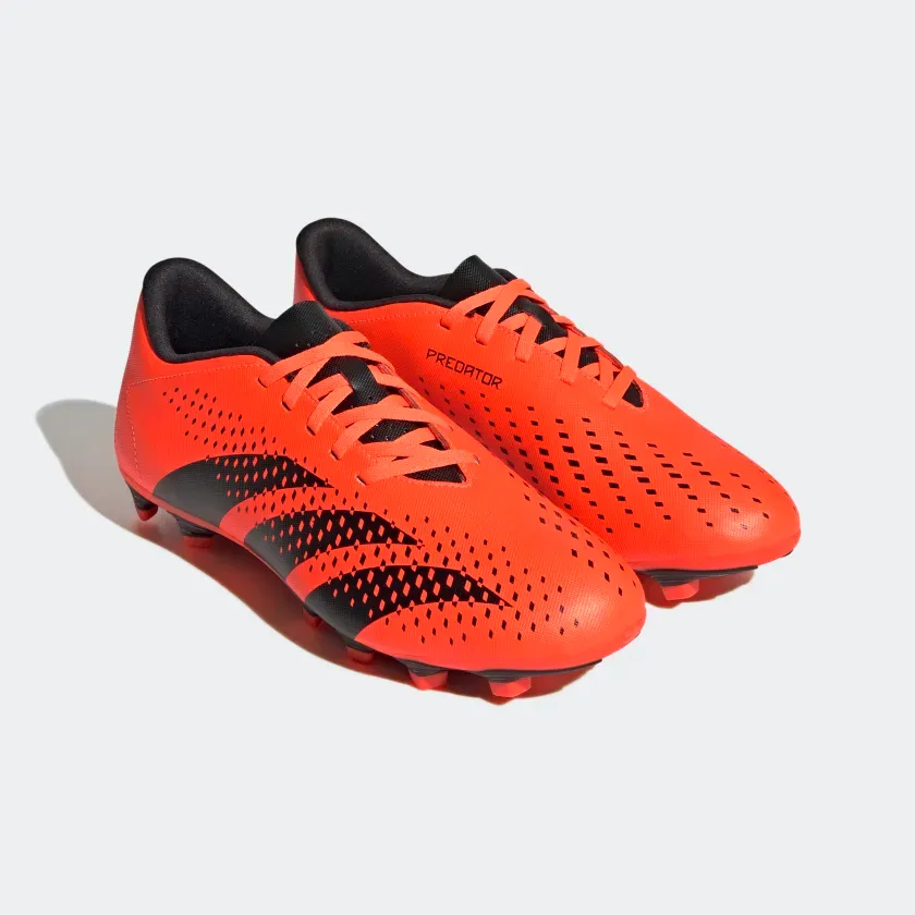 Adidas Men's Predator Accuracy.4 Fexible Ground Soccer Cleats - Team Solar Orange / Core Black