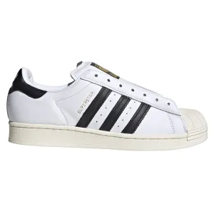 adidas Originals Unisex Superstar Laceless Shoes - White Black