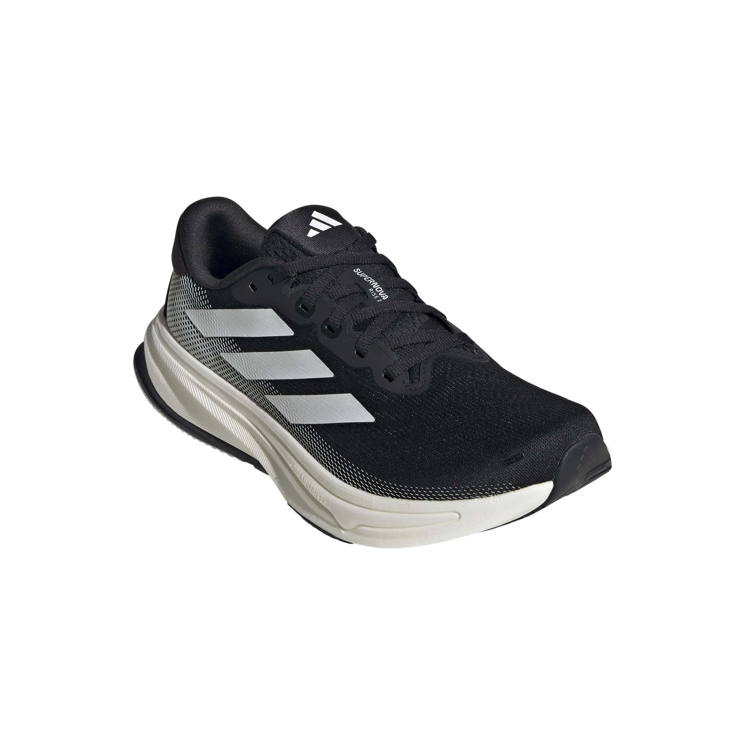 Adidas Supernova Rise 2 (Womens) - Core Black/Zero Metal/Crystal White