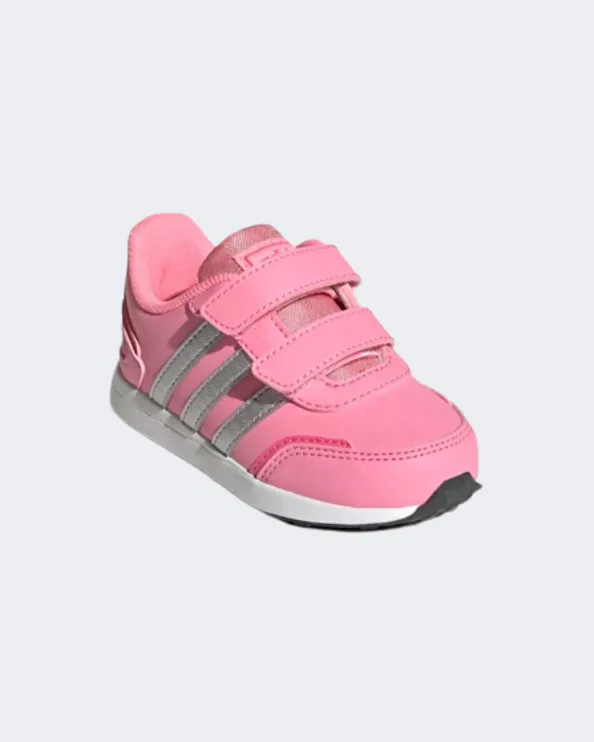 Adidas Vs Switch 3 Lifestyle Running Infant-Girls Shoes Pink/Silver Gw6610