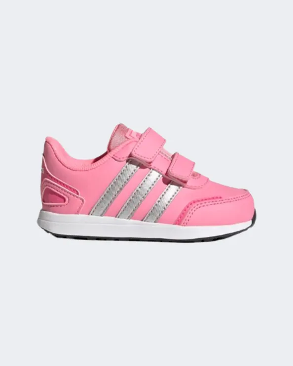 Adidas Vs Switch 3 Lifestyle Running Infant-Girls Shoes Pink/Silver Gw6610