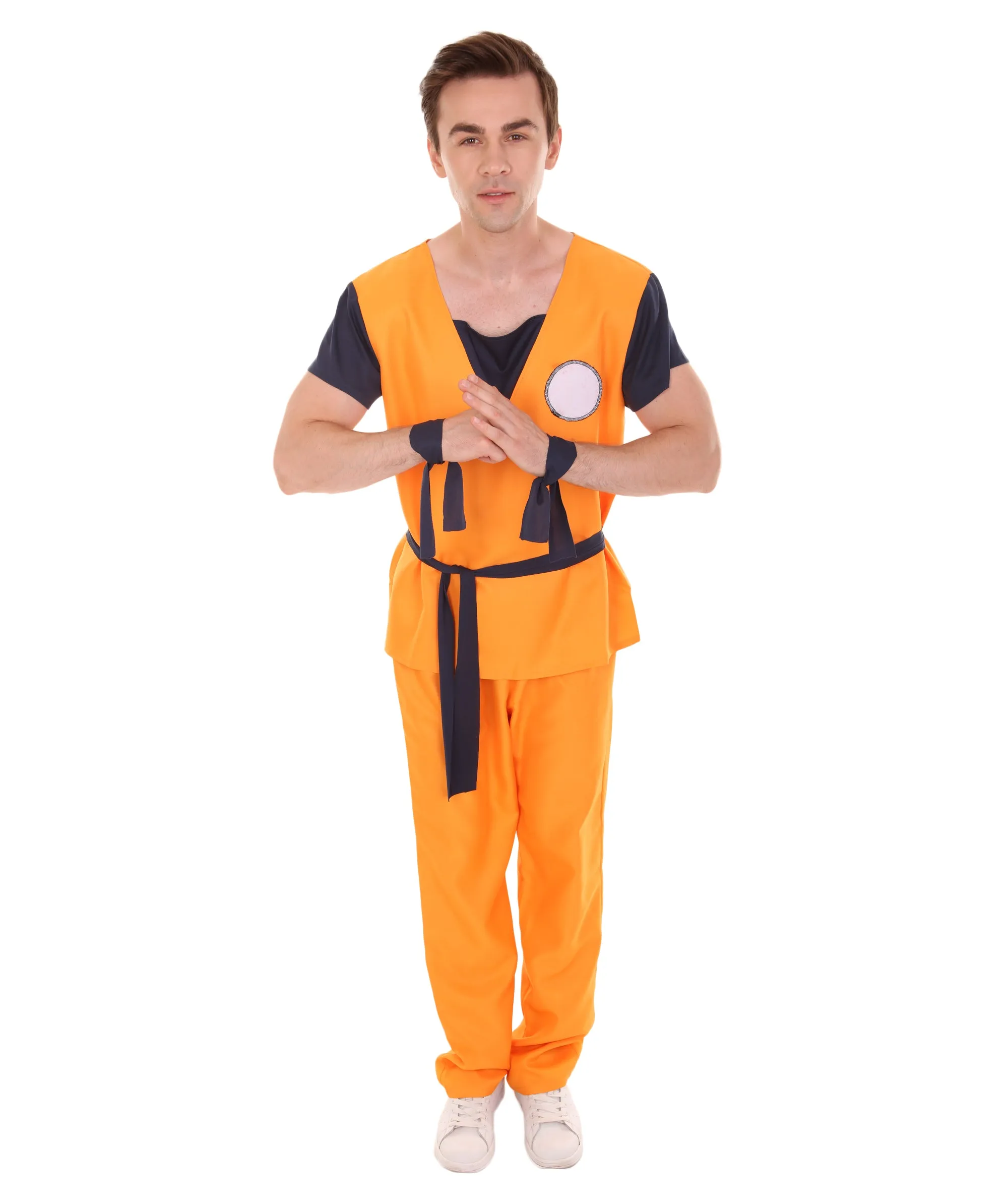 Adult Men's Fighter TV / Movie Costume | Orange Halloween Costume