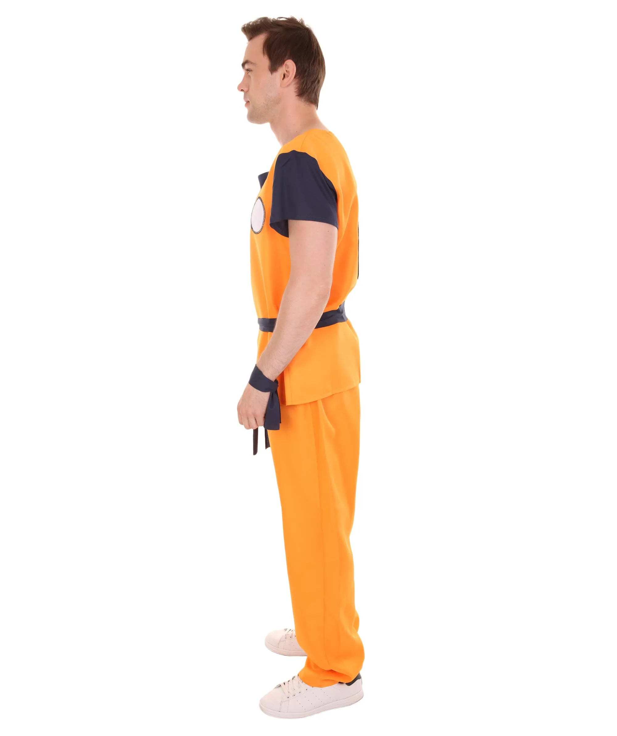 Adult Men's Fighter TV / Movie Costume | Orange Halloween Costume