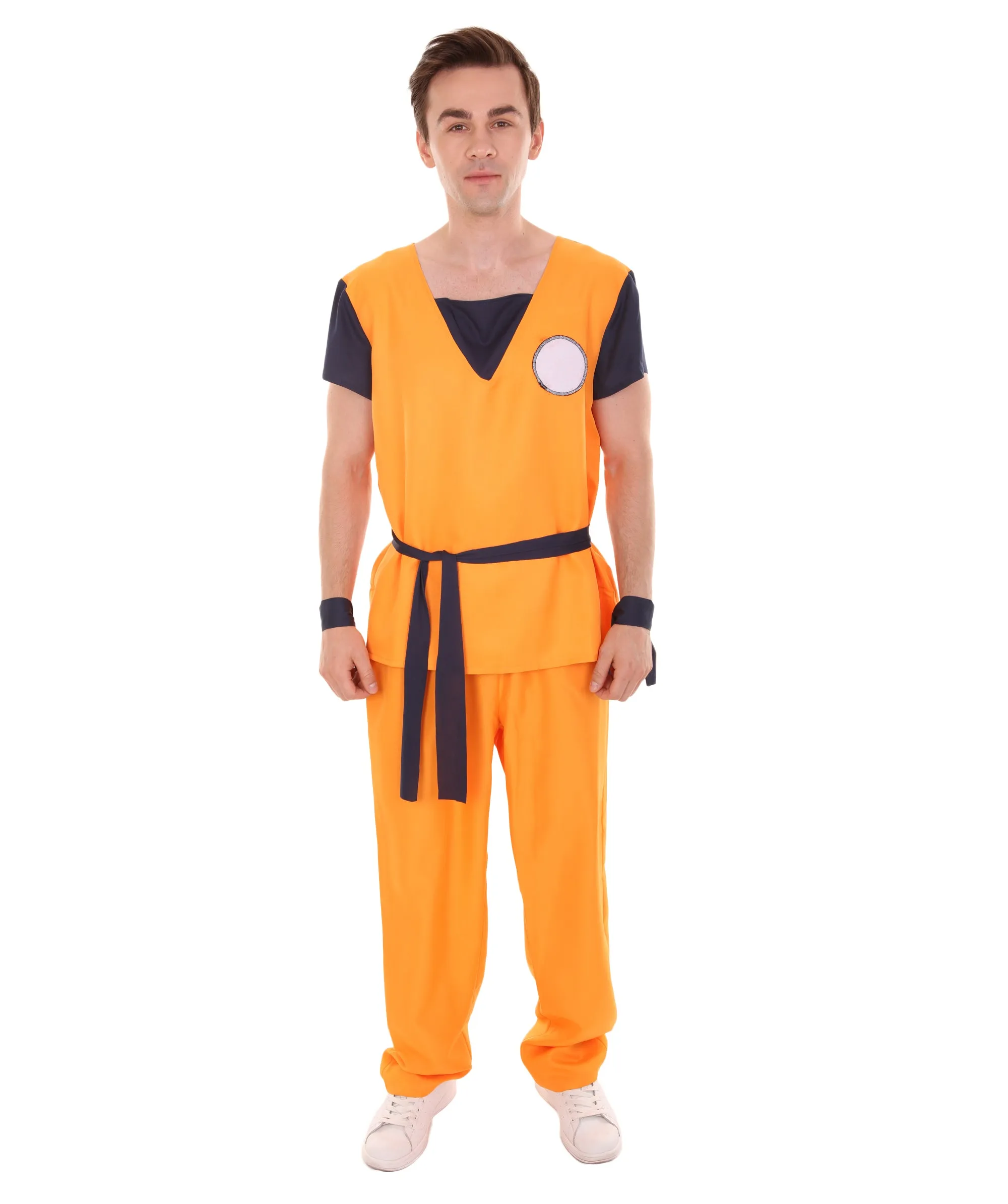 Adult Men's Fighter TV / Movie Costume | Orange Halloween Costume