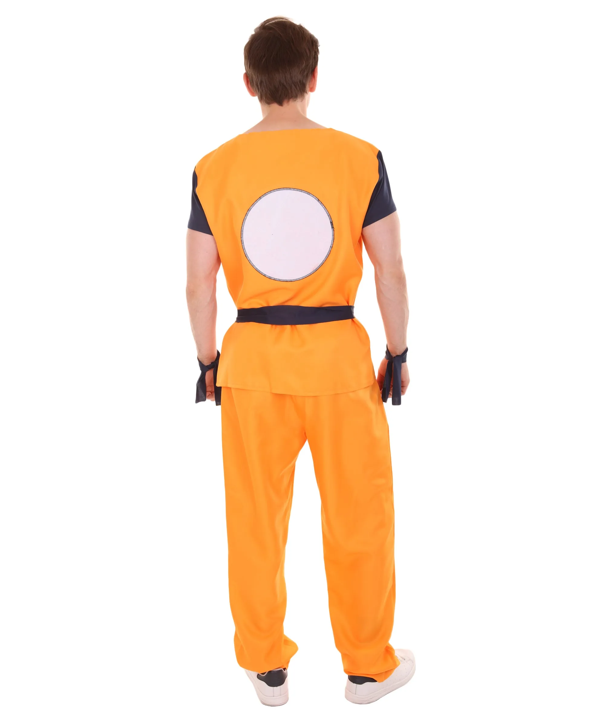 Adult Men's Fighter TV / Movie Costume | Orange Halloween Costume