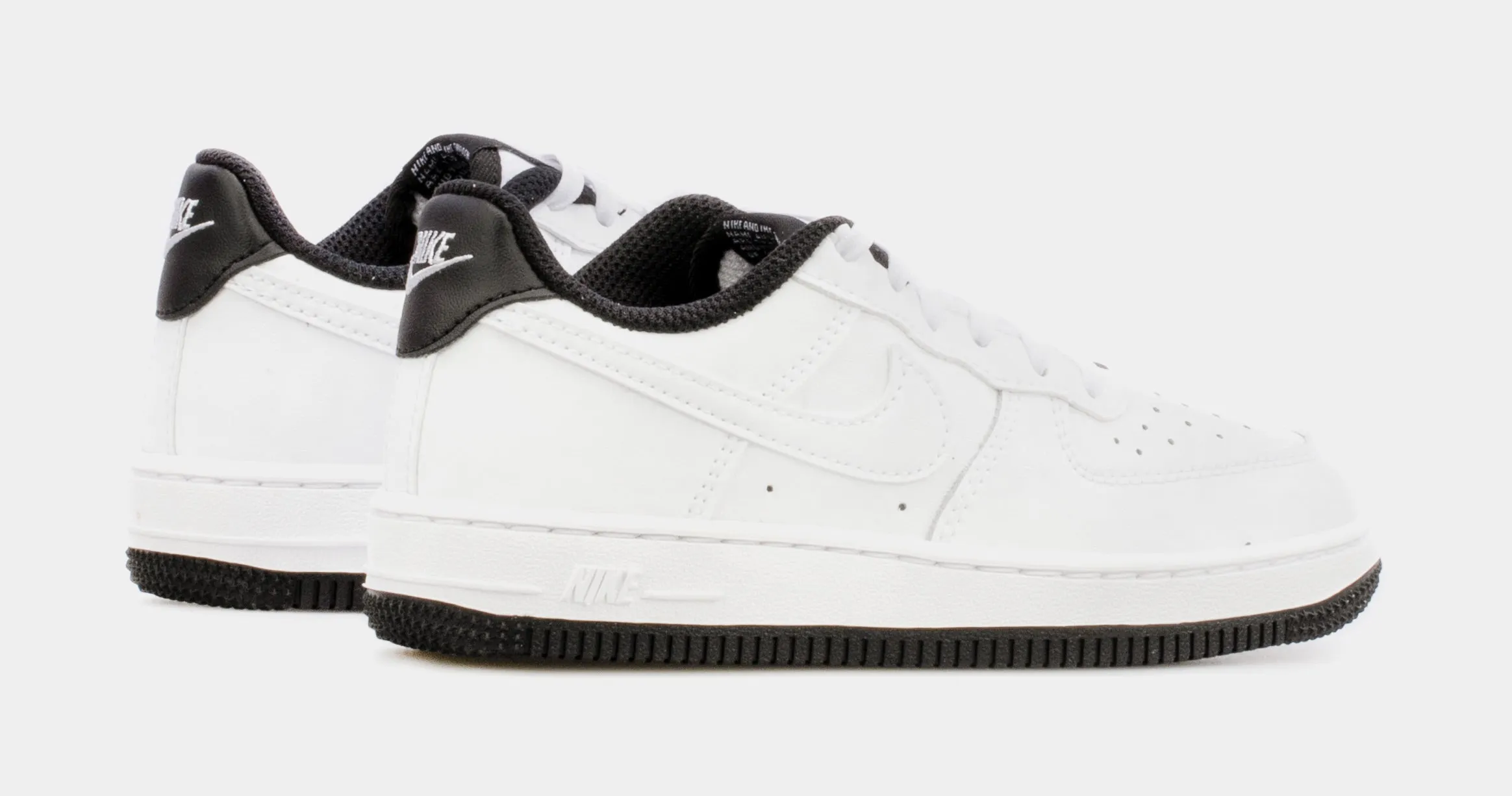 Air Force 1 Essential Preschool Lifestyle Shoes (Black/White)