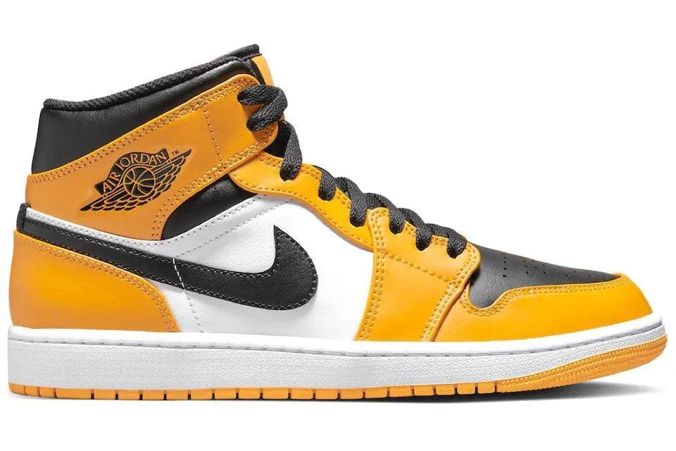 Air Jordan 1 Mid Taxi Yellow