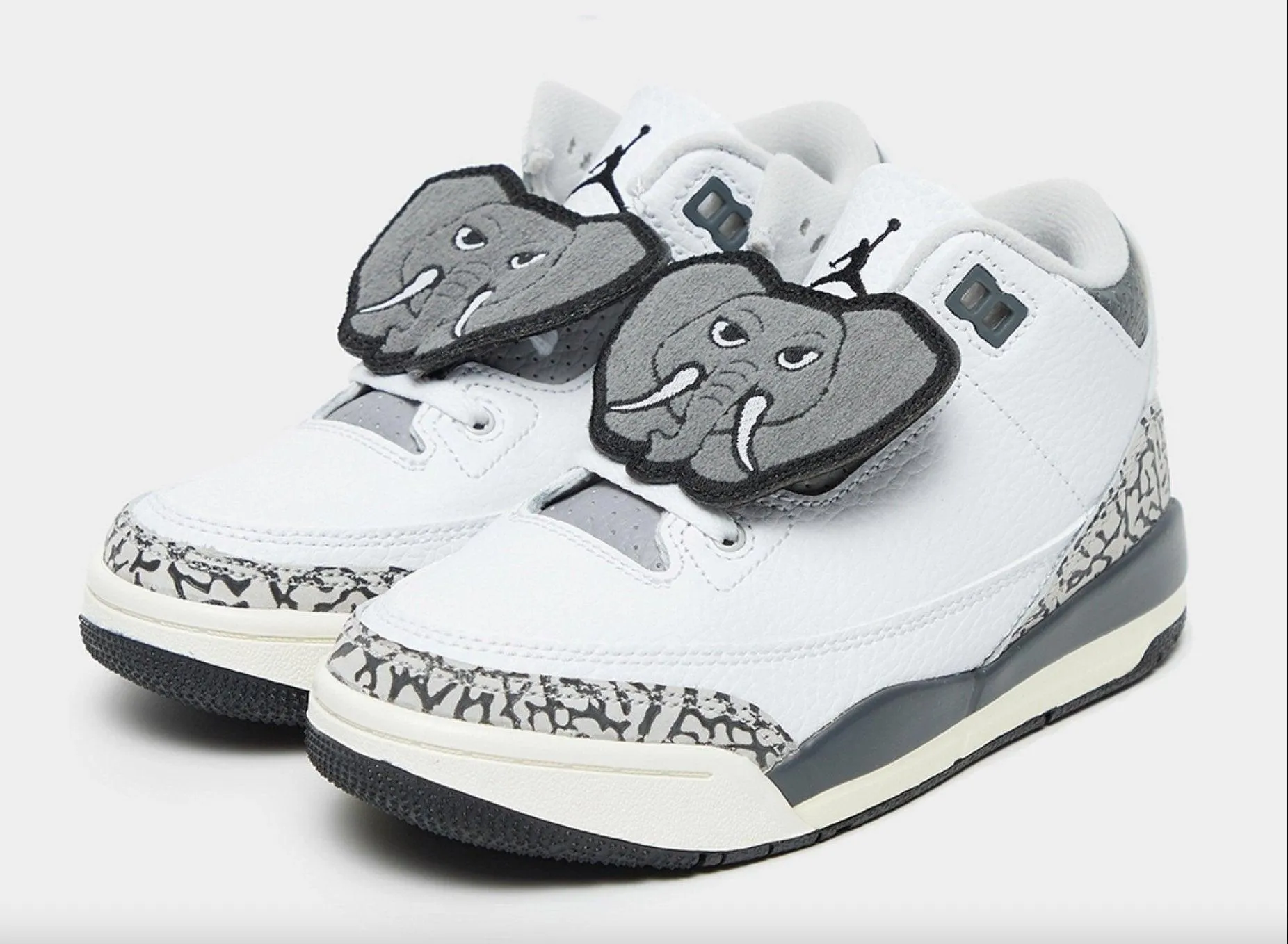 Air Jordan 3 Retro Hide N' Sneak "Elephant"