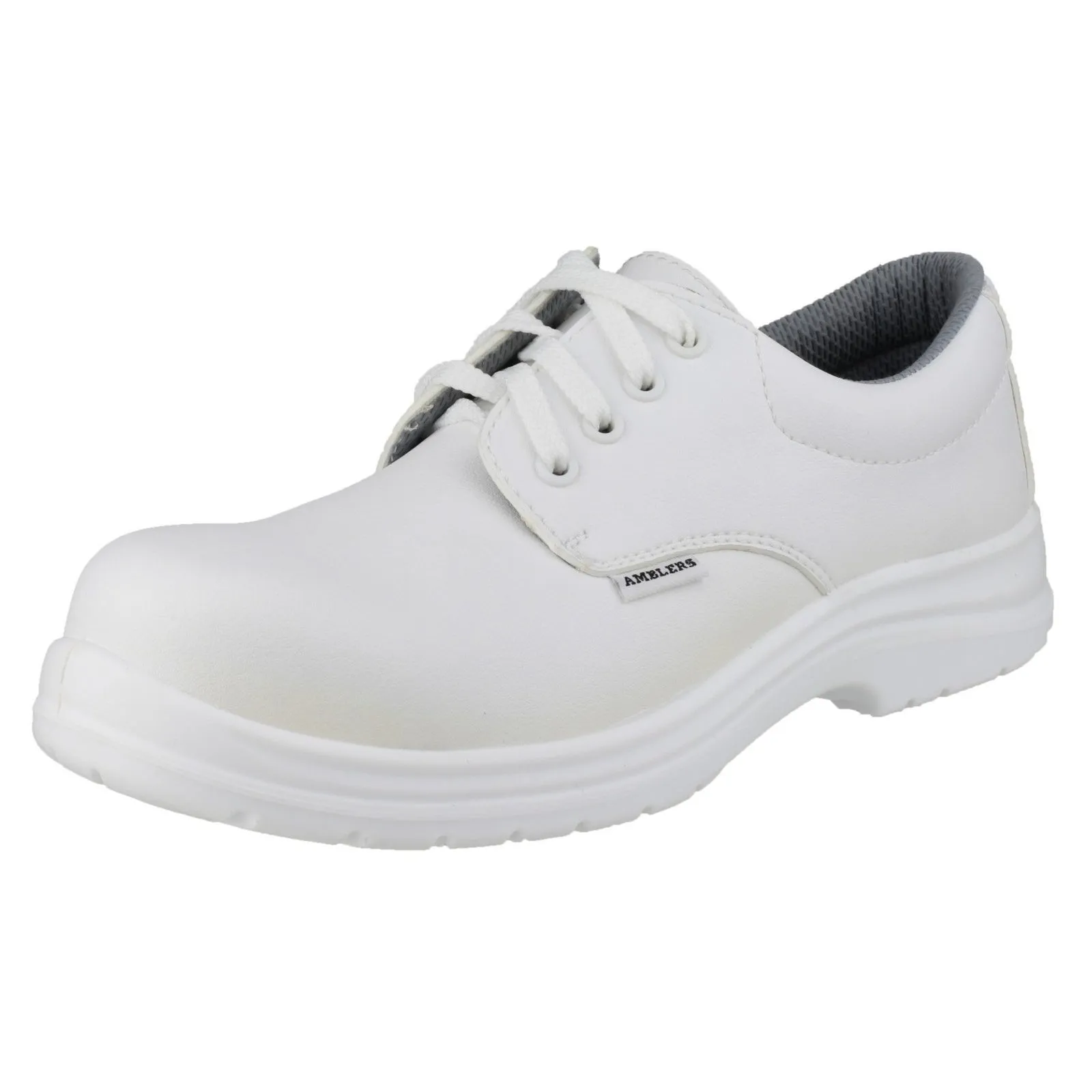 Amblers FS511 White Unisex Safety Shoes