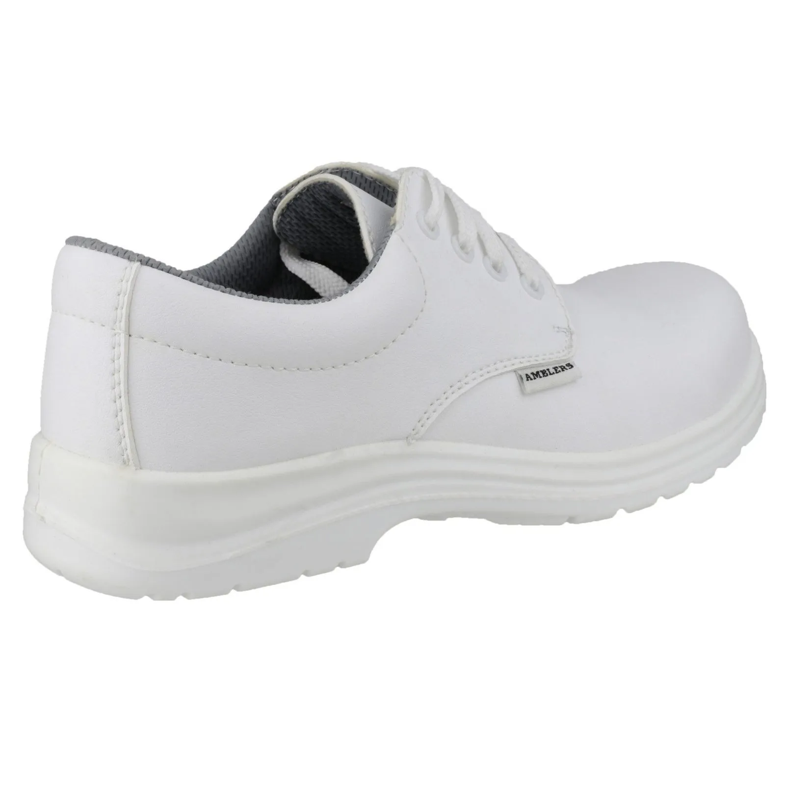 Amblers FS511 White Unisex Safety Shoes