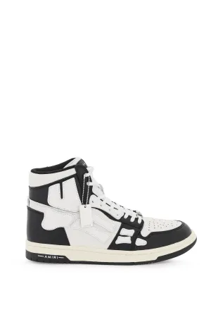 Amiri leather skel top hi sneakers