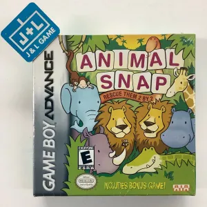 Animal Snap: Rescue Them 2 By 2 - (GBA) Game Boy Advance