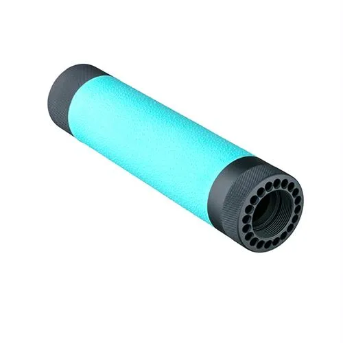 AR-15-M-16 Free Float Forend - Mid Length with Aqua Rubber Gripping, Area