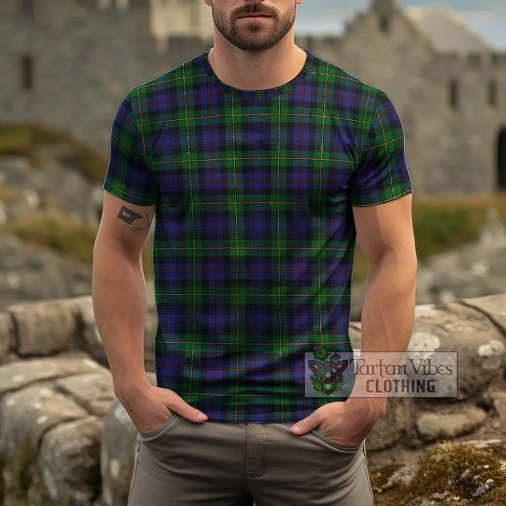 Baillie Tartan Cotton T-Shirt