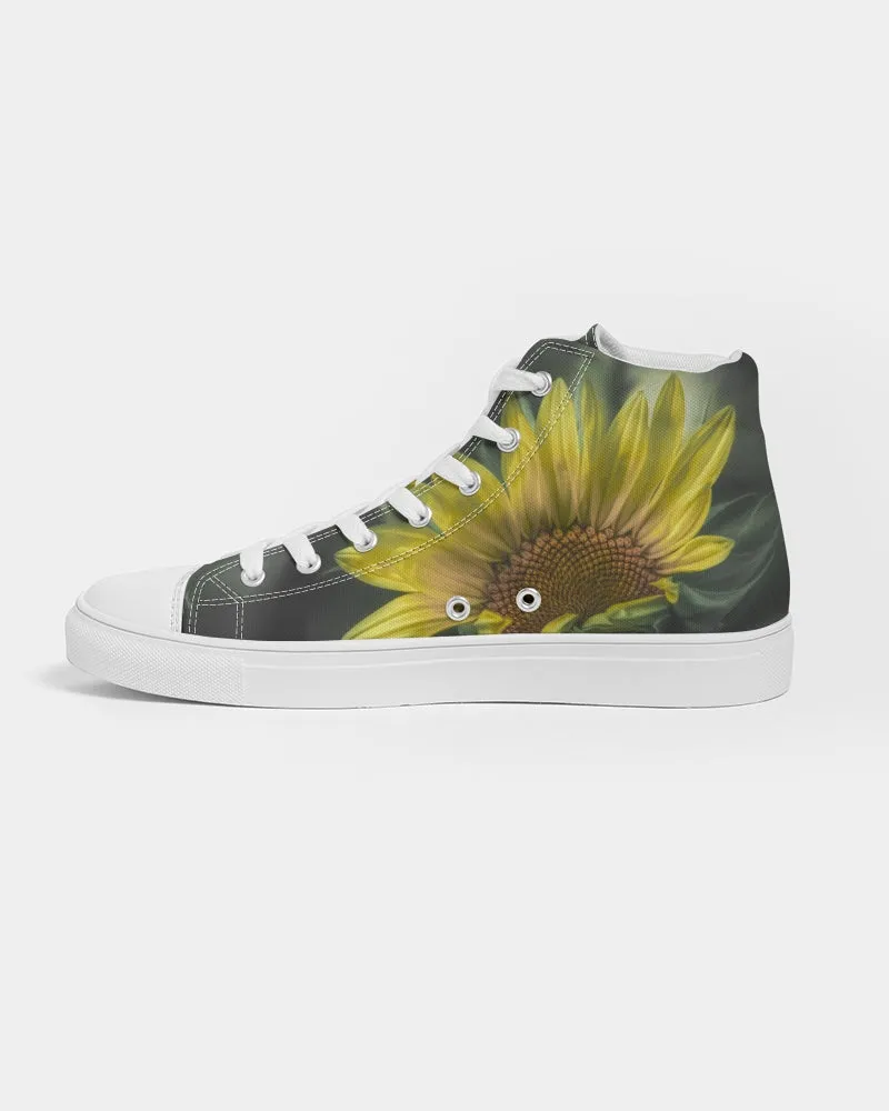 Bashful Brilliance Women's Hightop Canvas Shoe