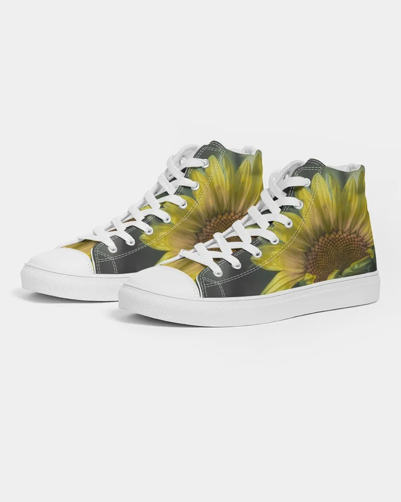 Bashful Brilliance Women's Hightop Canvas Shoe