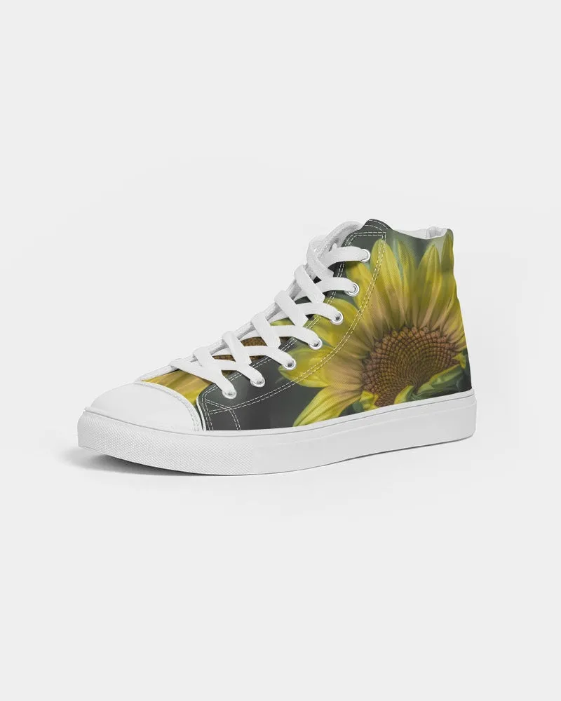 Bashful Brilliance Women's Hightop Canvas Shoe