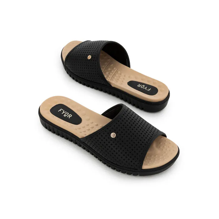 Basic Cutouts Broad Strap Slippers BRM 018