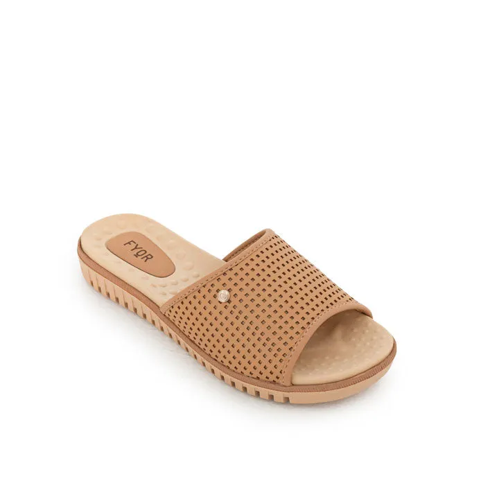 Basic Cutouts Broad Strap Slippers BRM 018