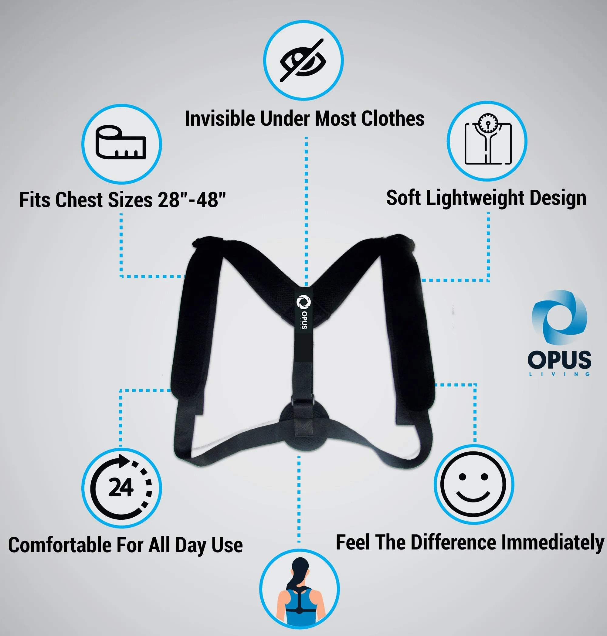 Baymore Posture Corrector for Men and Women