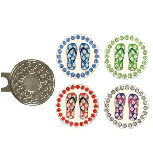 Beach Golf Ball Marker Pack 3