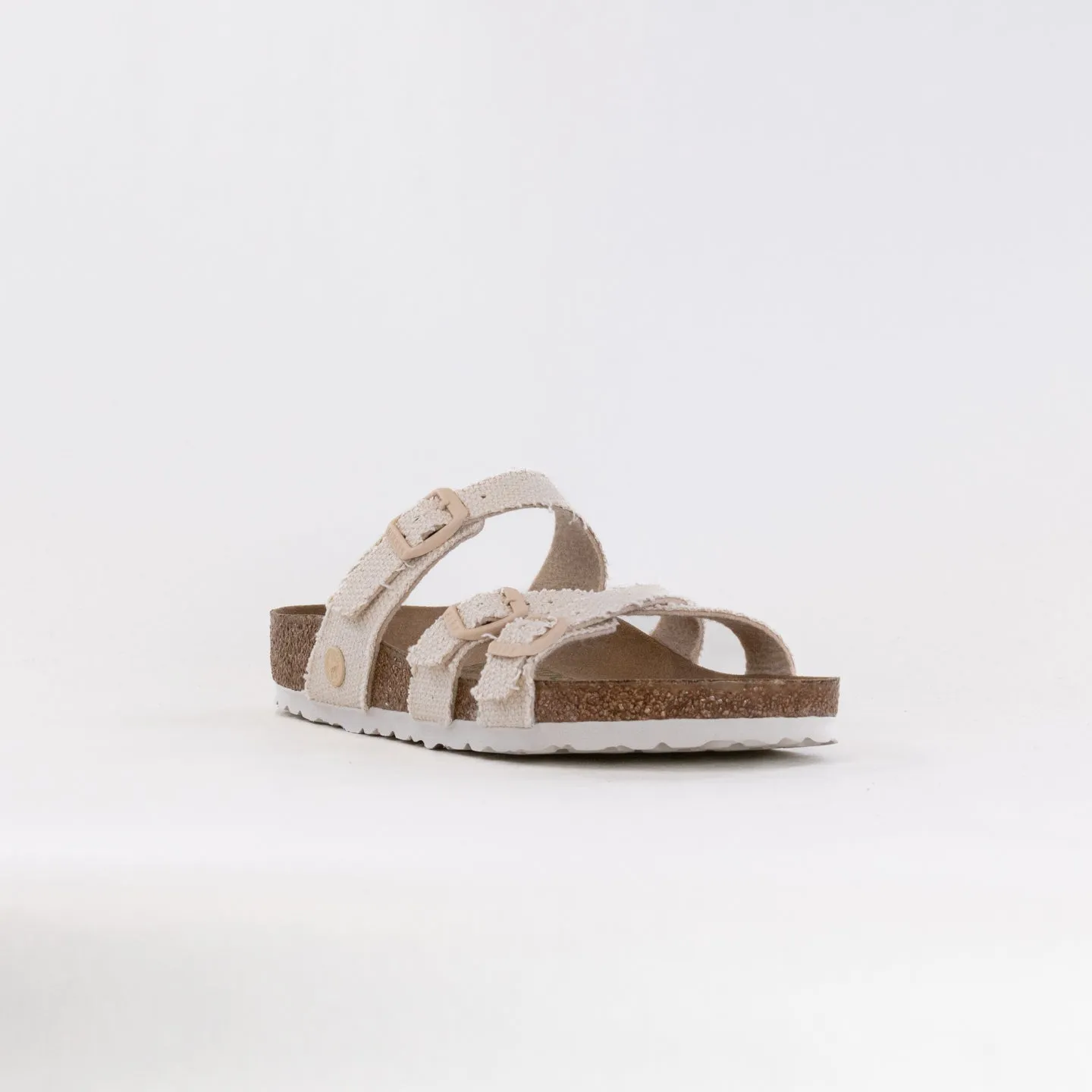 Birkenstock Franca (Women's) - Vegan Canvas Eggshell