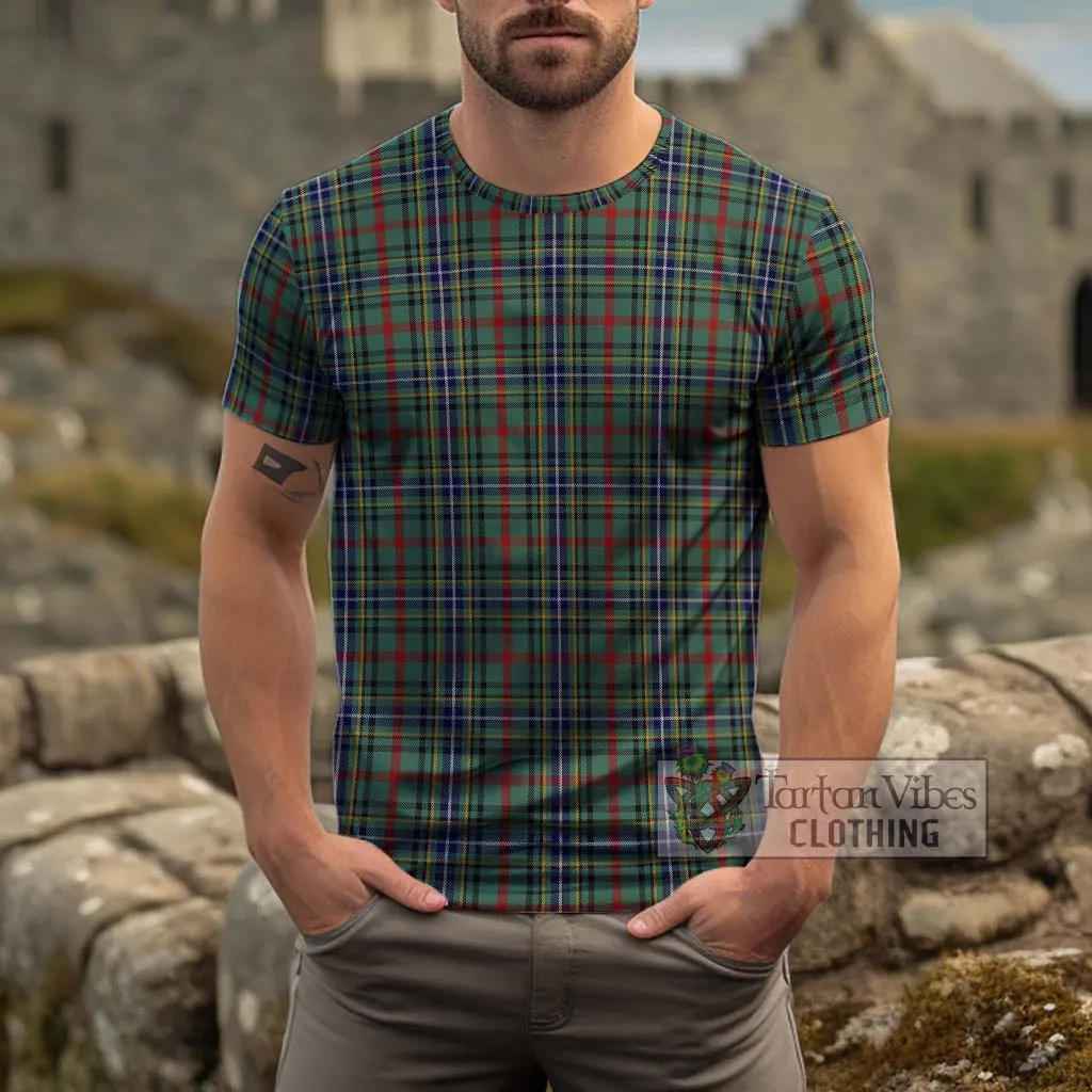 Bisset Tartan Cotton T-Shirt