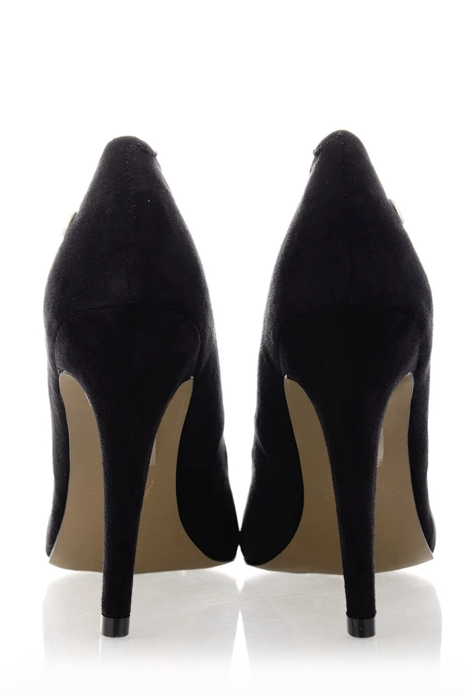 BLINK ALEYSIA Black Suede Pumps