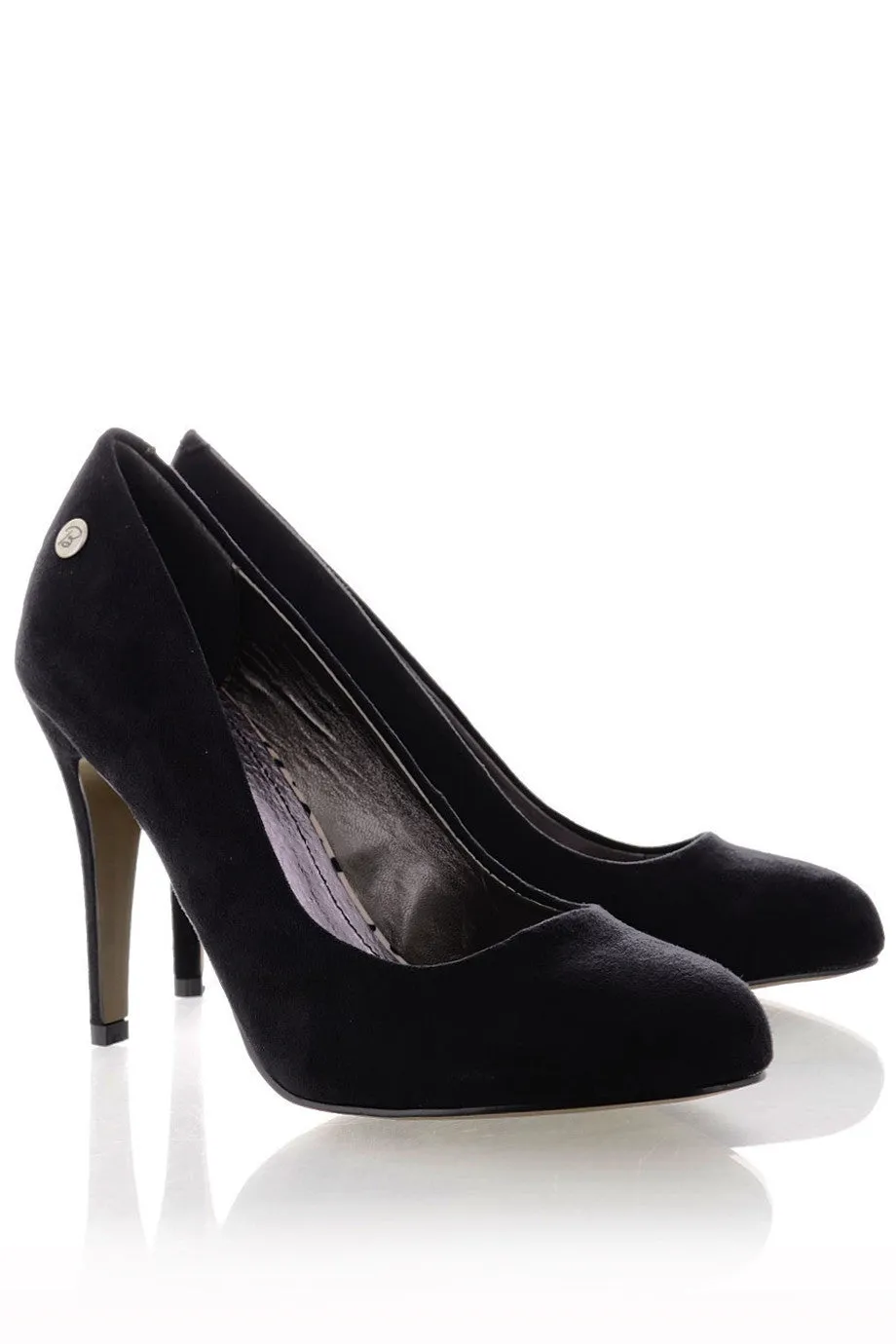 BLINK ALEYSIA Black Suede Pumps