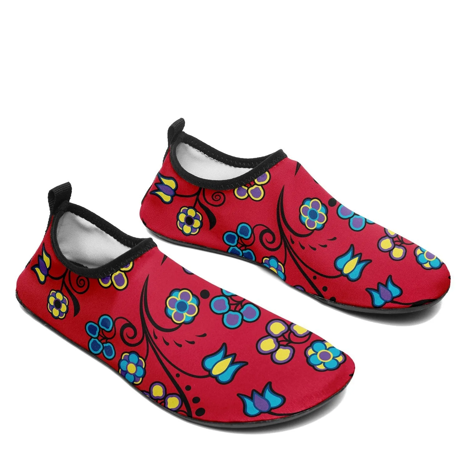 Blue Trio Cardinal Kid's Sockamoccs Slip On Shoes