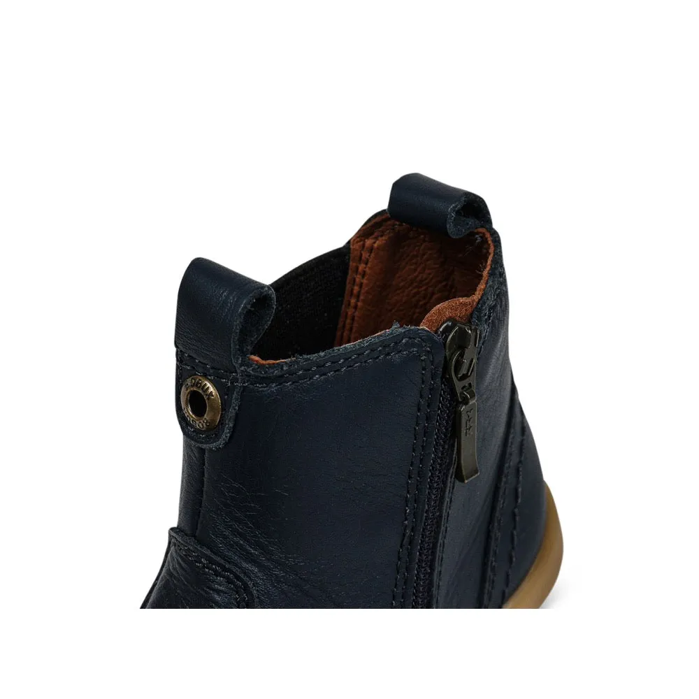 Bobux Jodpurs Navy Junior Zip Fastening Boots