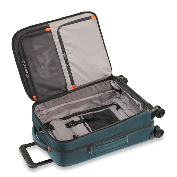 Briggs & Riley ZDX DOMESTIC 22" CARRY-ON EXPANDABLE SPINNER OCEAN