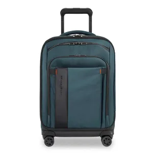 Briggs & Riley ZDX DOMESTIC 22" CARRY-ON EXPANDABLE SPINNER OCEAN