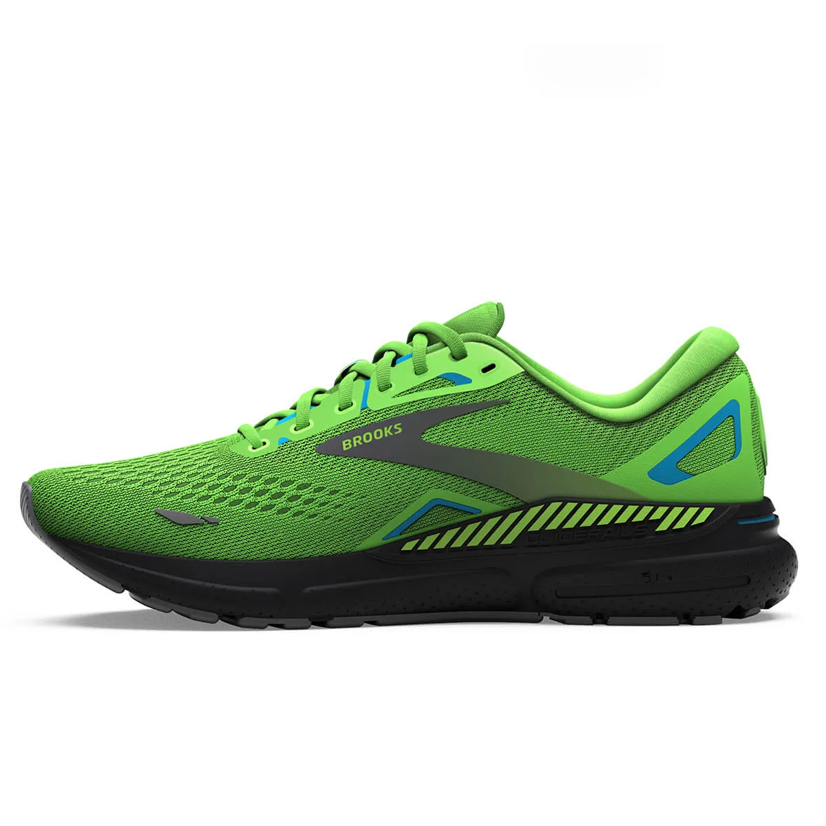 Brooks Adrenaline GTS 23 Mens | Green Gecko/grey/atomic Blue