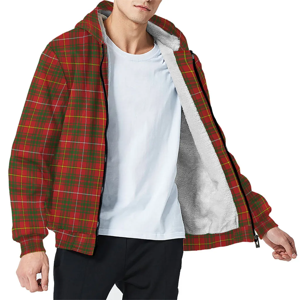 Bruce County Canada Tartan Sherpa Hoodie