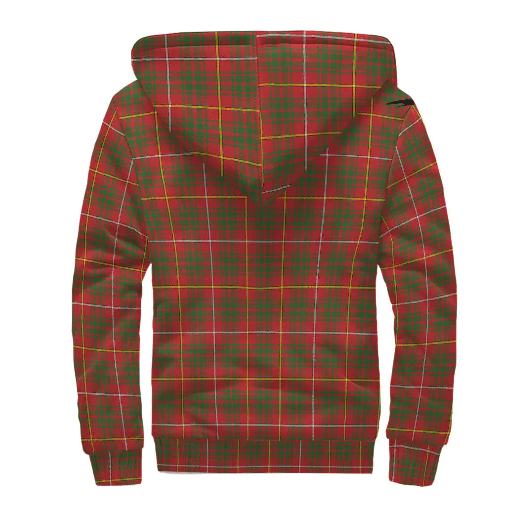 Bruce County Canada Tartan Sherpa Hoodie