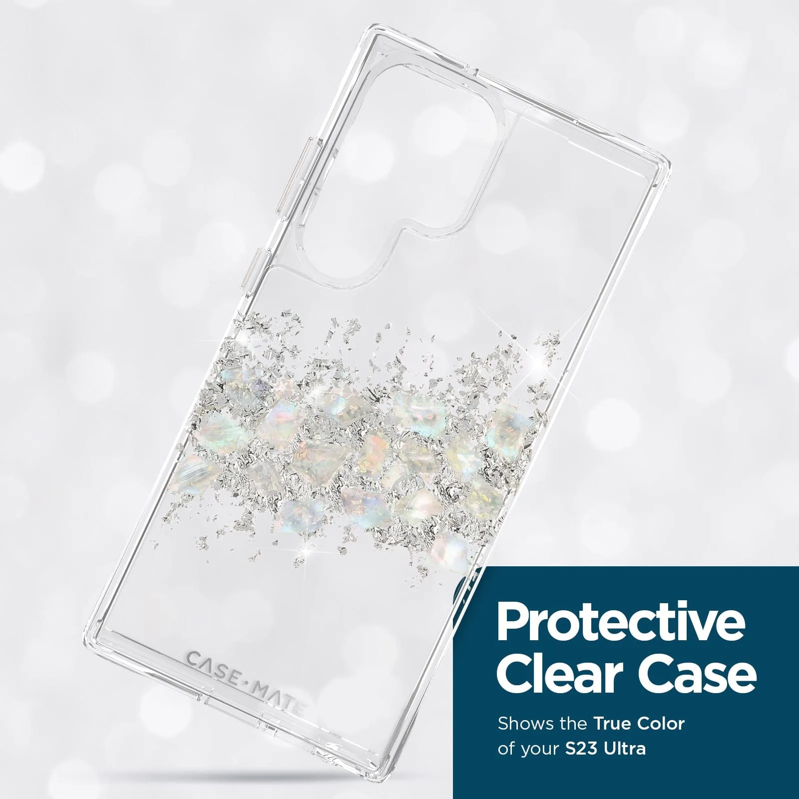 Case-Mate Samsung Galaxy S23 Ultra Case A Touch of Pearl