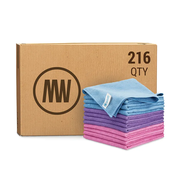 Case of 216 16”x16” MW Pro Multi-Surface Microfiber Towel