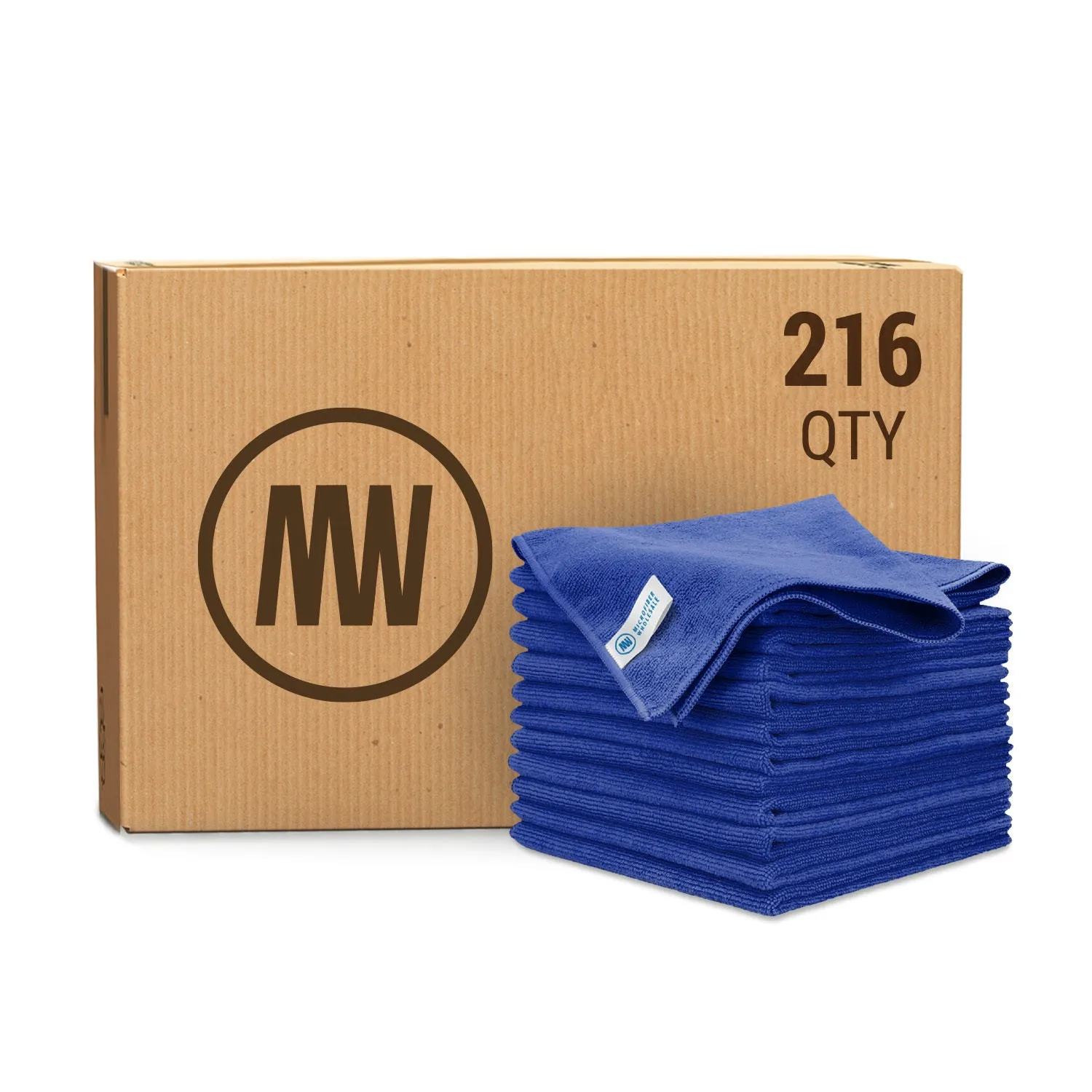 Case of 216 16”x16” MW Pro Multi-Surface Microfiber Towel