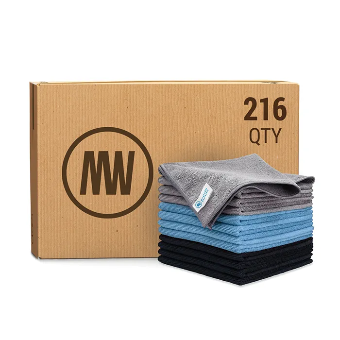 Case of 216 16”x16” MW Pro Multi-Surface Microfiber Towel