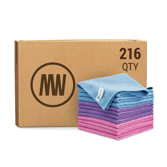 Case of 216 16”x16” MW Pro Multi-Surface Microfiber Towel